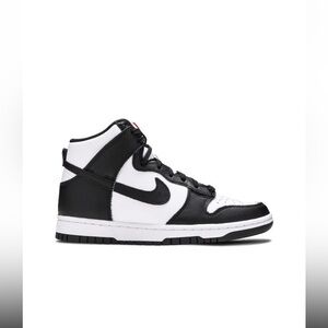 Nike Wmns Dunk High 'Black
White'